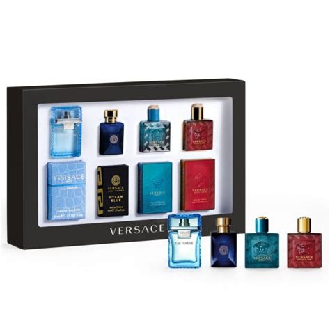 versace mens gift|men's miniature fragrance gift sets.